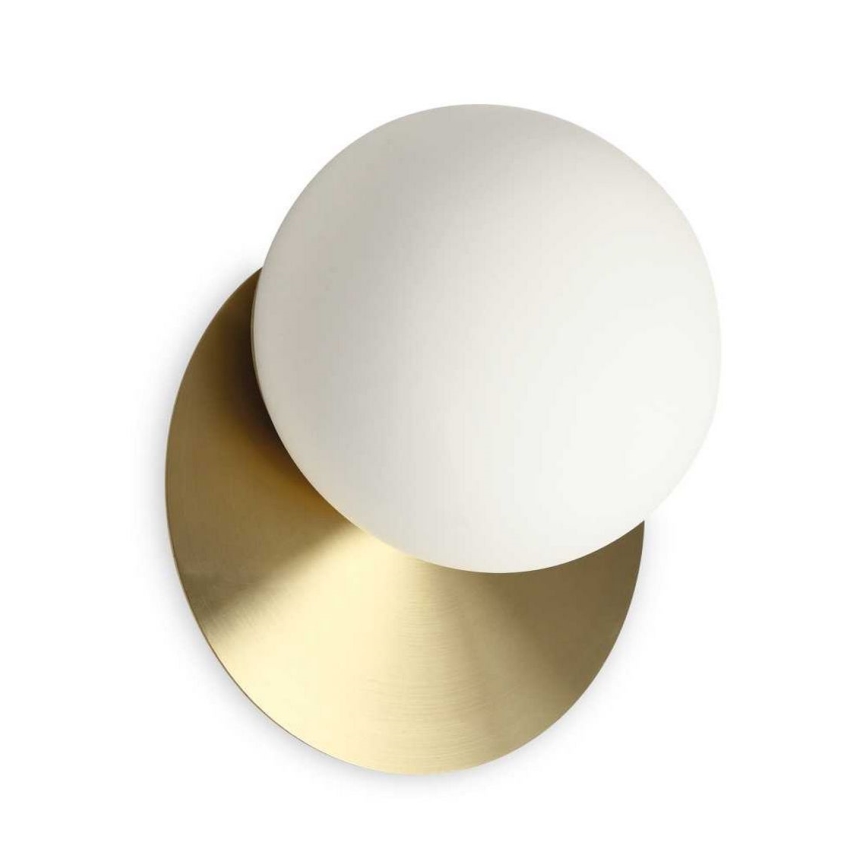 Ideal Lux - LED væglampe NINFEA 1xGX53/9W/230V guldfarvet