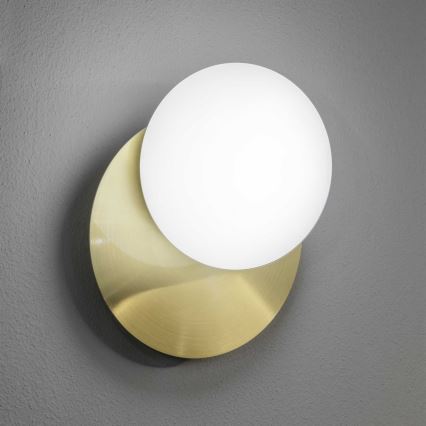 Ideal Lux - LED væglampe NINFEA 1xGX53/9W/230V guldfarvet