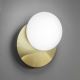 Ideal Lux - LED væglampe NINFEA LED/9W/230V guldfarvet