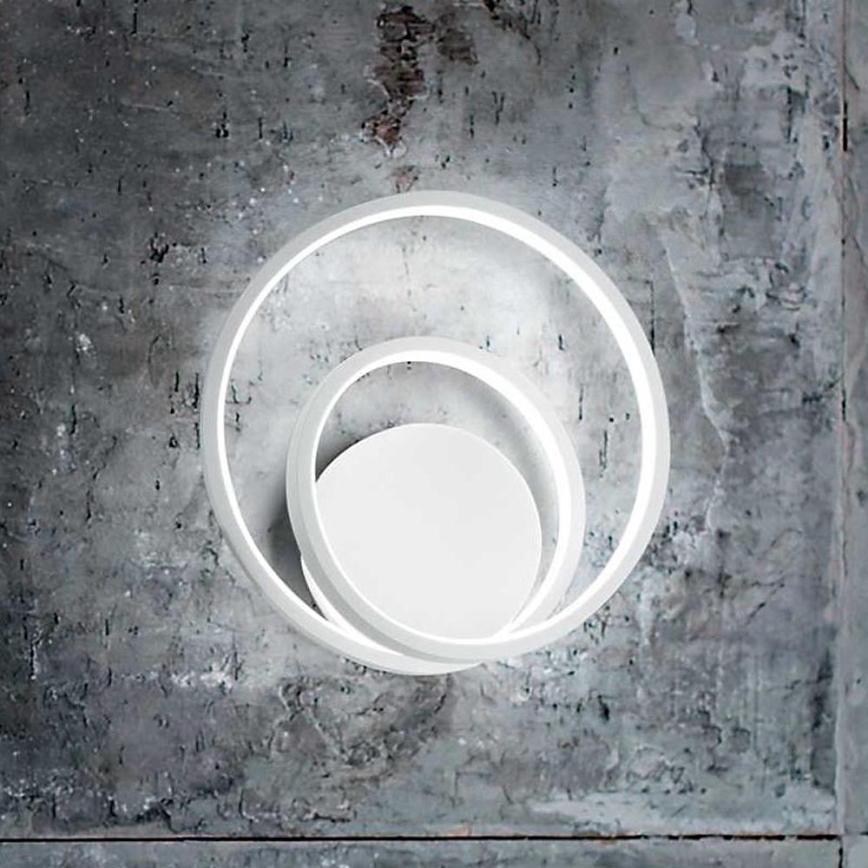 Ideal Lux - LED væglampe OZ LED/26W/230V CRI 90 hvid