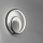 Ideal Lux - LED væglampe OZ LED/26W/230V CRI 90 sort