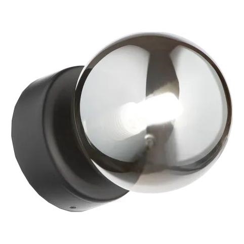 Ideal Lux - LED væglampe PERLAGE 1xG9/3W/230V sort/røget
