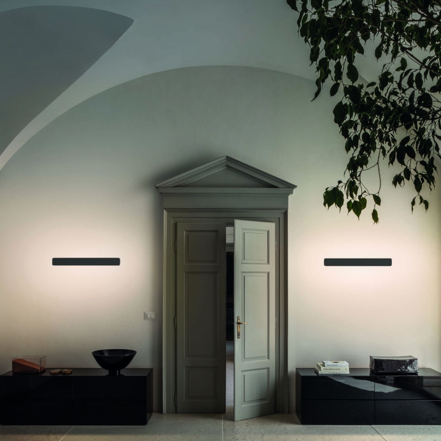 Ideal Lux - LED væglampe ZIG ZAG LED/30W/230V 75 cm CRI 90 sort