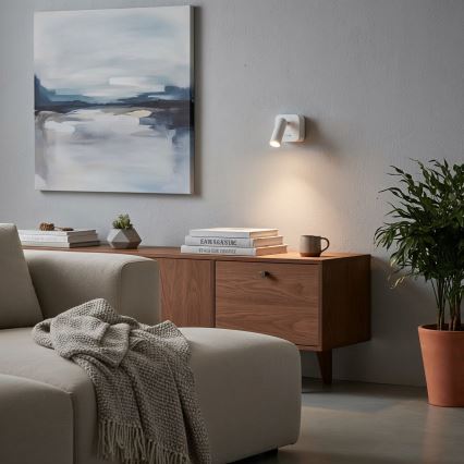 Ideal Lux - LED vægspot BEAN LED/3W/230V CRI 90 hvid