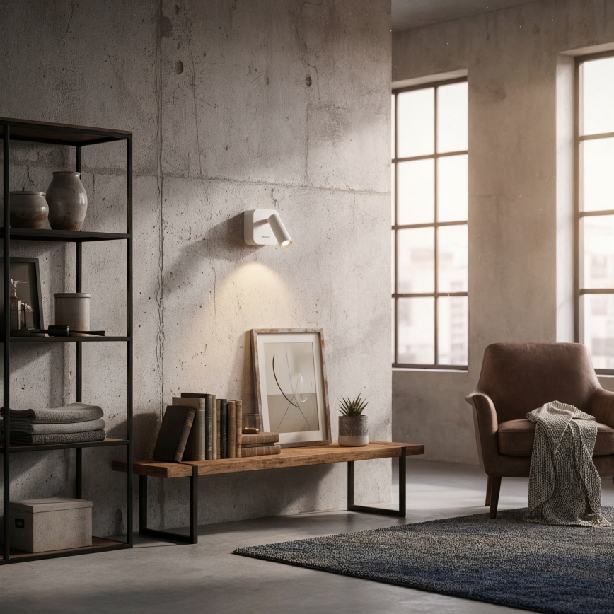 Ideal Lux - LED vægspot BEAN LED/3W/230V CRI 90 hvid