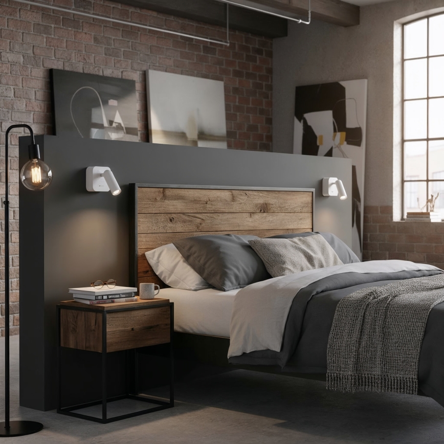 Ideal Lux - LED vægspot BEAN LED/3W/230V CRI 90 hvid