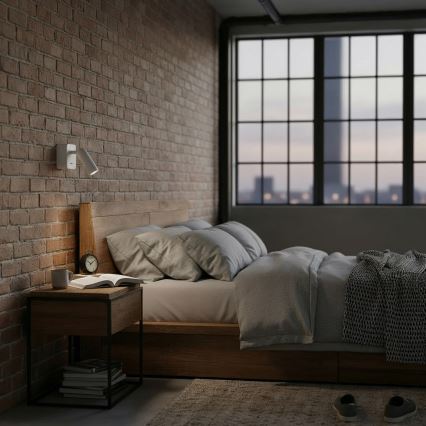 Ideal Lux - LED vægspot BEAN LED/3W/230V CRI 90 hvid