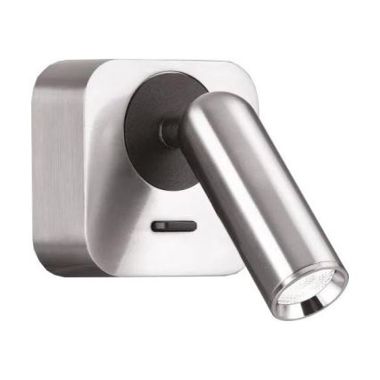 Ideal Lux - LED vægspot BEAN LED/3W/230V CRI 90 skinnende krom