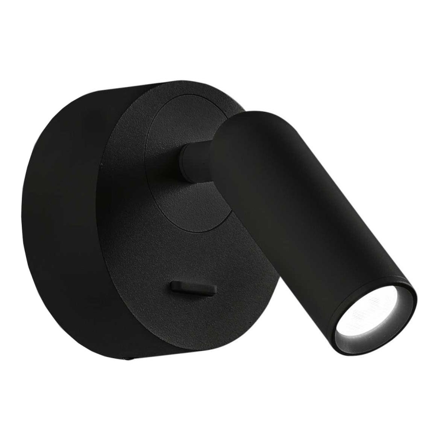 Ideal Lux - LED vægspot BEAN LED/3W/230V CRI 90 sort