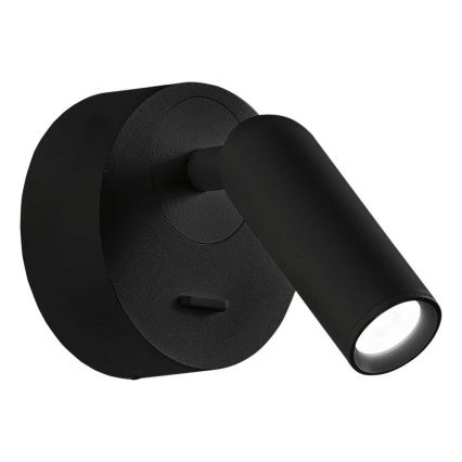 Ideal Lux - LED vægspot BEAN LED/3W/230V CRI 90 sort