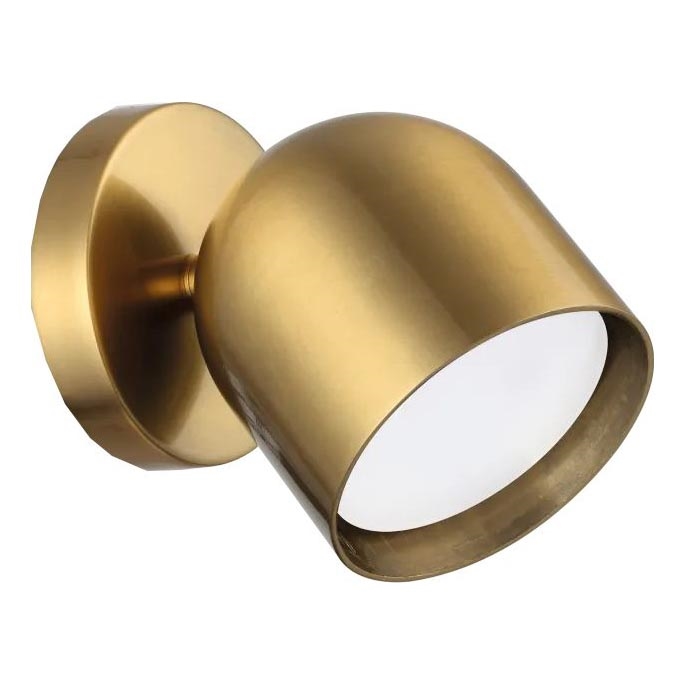 Ideal Lux - LED vægspot DODO 1xGX53/9W/230V messing