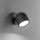 Ideal Lux - LED vægspot DODO 1xGX53/9W/230V sort