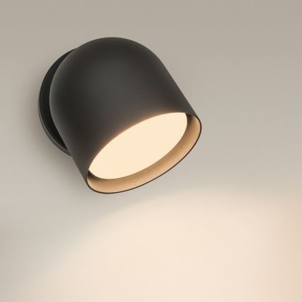 Ideal Lux - LED vægspot DODO 1xGX53/9W/230V sort