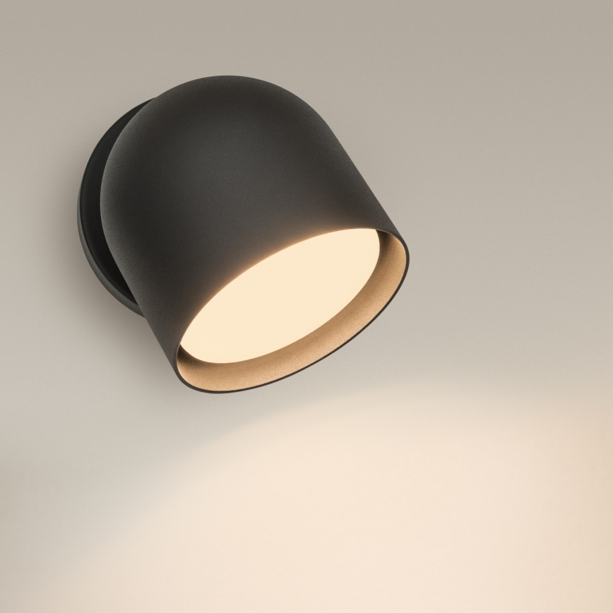 Ideal Lux - LED vægspot DODO 1xGX53/9W/230V sort