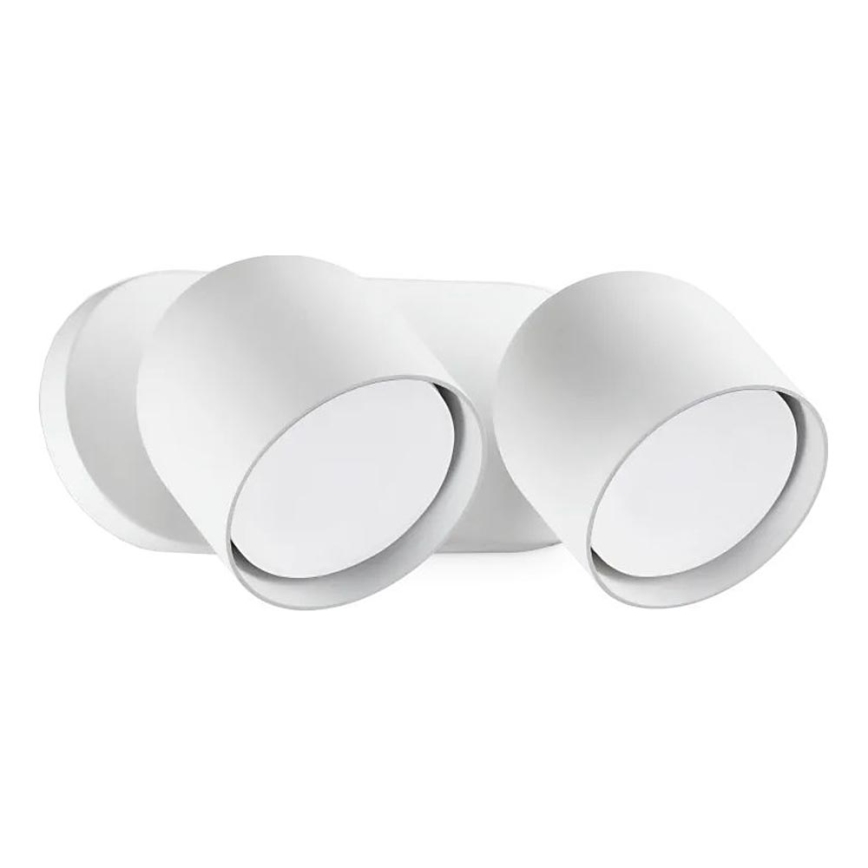 Ideal Lux - LED vægspot DODO 2xGX53/9W/230V hvid
