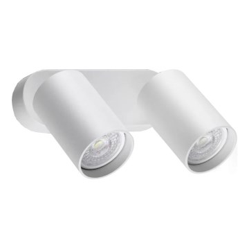 Ideal Lux - LED vægspot DYNAMITE 2xGU10/7W/230V CRI 90 hvid