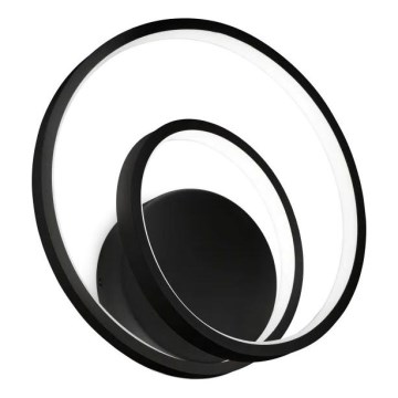 Ideal Lux - LED vægspot dæmpbar OZ LED/28W/230V CRI 90 sort