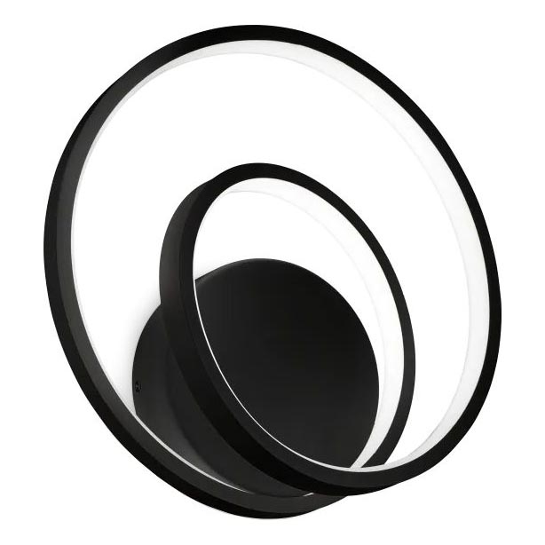 Ideal Lux - LED vægspot dæmpbar OZ LED/28W/230V CRI 90 sort