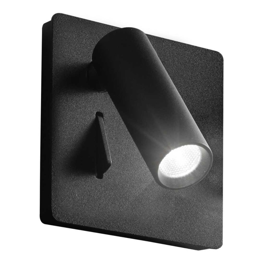 Ideal Lux - LED vægspot LITE LED/3W/230V CRI 90 sort