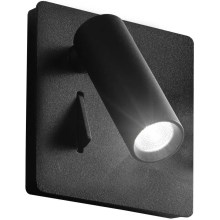 Ideal Lux - LED vægspot LITE LED/3W/230V sort