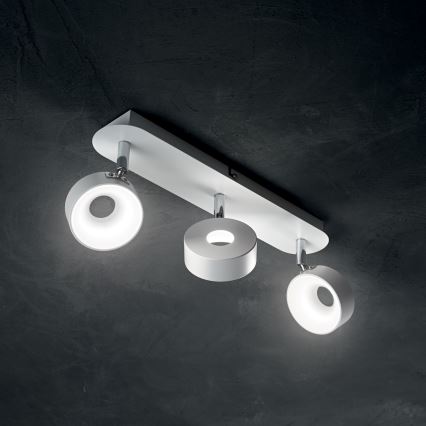Ideal Lux - LED vægspot OBY 3xLED/6W/230V CRI 90 hvid