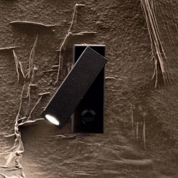 Ideal Lux - LED vægspot PAGE LED/3W/230V CRI 90 sort