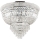 Ideal Lux - Loftlampe i krystal DUBAI 6xE14/40W/230V
