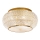 Ideal Lux - Loftlampe i krystal PASHA 6xE14/40W/230V diameter 40 cm guldfarvet