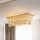 Ideal Lux - Loftlampe MARTINEZ 8xE14/40W/230V guld