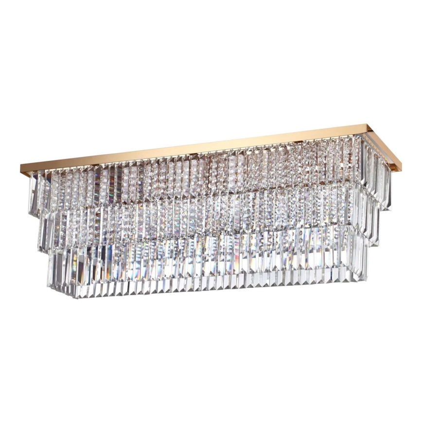 Ideal Lux - Loftlampe MARTINEZ 8xE14/40W/230V guld