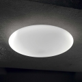 Ideal Lux - Loftlampe SMARTIES 1xE27/42W/230V Ø 33 cm hvid