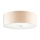 Ideal Lux - Loftlampe WOODY 4xE27/60W/230V diameter 50 cm beige