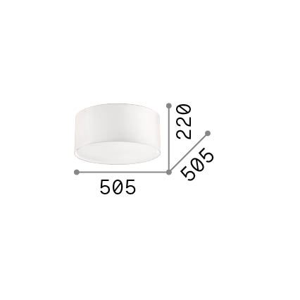 Ideal Lux - Lofts lys 3xE27/60W/230V
