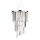 Ideal Lux - Lysekrone i krystal CARLTON 8xE14/40W/230V diameter 40 cm skinnende krom