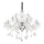 Ideal Lux - Lysekrone i krystal m. kædeophæng COLOSSAL 15xE14/40W/230V diameter 95 cm transparent/skinnende krom