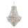 Ideal Lux - Lysekrone i krystal m. kædeophæng DUBAI 24xE14/28W/230V diameter 80 cm guldfarvet