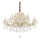 Ideal Lux - Lysekrone i krystal m. kædeophæng NAPOLEON 18xE14/40W/230V diameter 96 cm guldfarvet