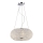 Ideal Lux - Lysekrone i krystal PASHA 10xE14/40W/230V diameter 55 cm skinnende krom