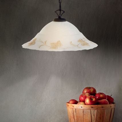 Ideal Lux - Lysekrone i kæde 1xE27/60W/230V