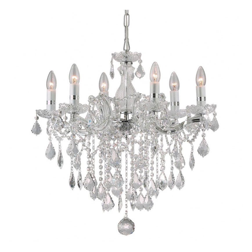 Ideal Lux - Lysekrone i kæde 6xE14/40W/230V
