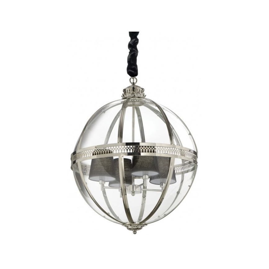 Ideal Lux - Lysekrone WORLD 4xE14/40W/230V