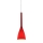 Ideal Lux - Pendel 1xE14/40W/230V rød