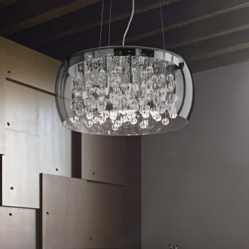 Ideal Lux - Pendel AUDI 5xG9/40W/230V røget