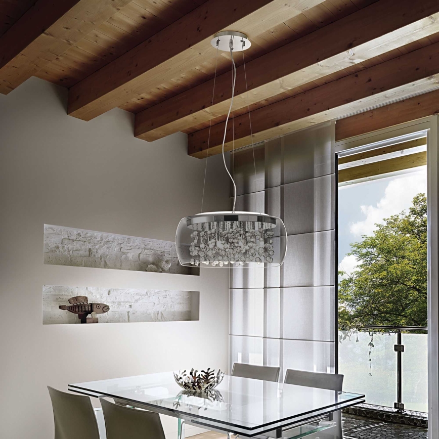 Ideal Lux - Pendel AUDI 5xG9/40W/230V røget