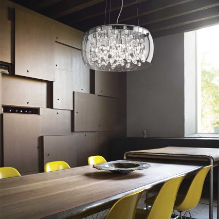 Ideal Lux - Pendel AUDI 5xG9/40W/230V transparent