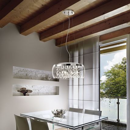 Ideal Lux – Pendel AUDI 8×G9/40W/230V