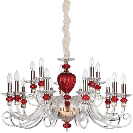 Ideal Lux - Pendel BARONET 15xE14/40W/230V