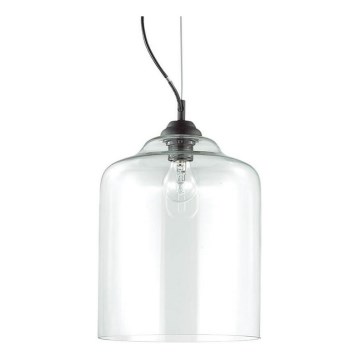 Ideal Lux - Pendel BISTRO 1xE27/60W/230V diameter 24 cm transparent