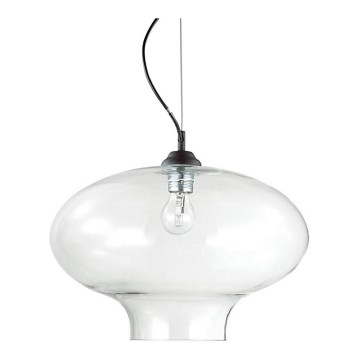 Ideal Lux - Pendel BISTRO 1xE27/60W/230V diameter 40 cm transparent
