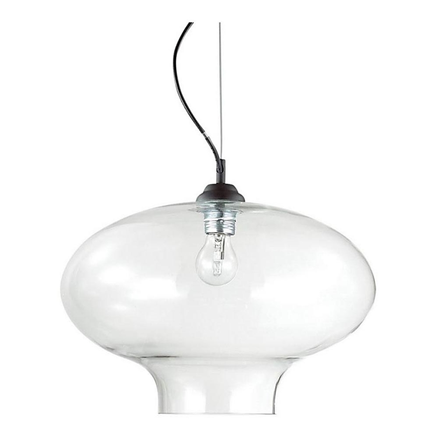 Ideal Lux - Pendel BISTRO 1xE27/60W/230V diameter 40 cm transparent